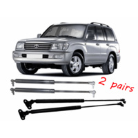 Gas Struts Combo Toyota Landcruiser 100 Series Tailgate and Bonnet BOTH Pairs